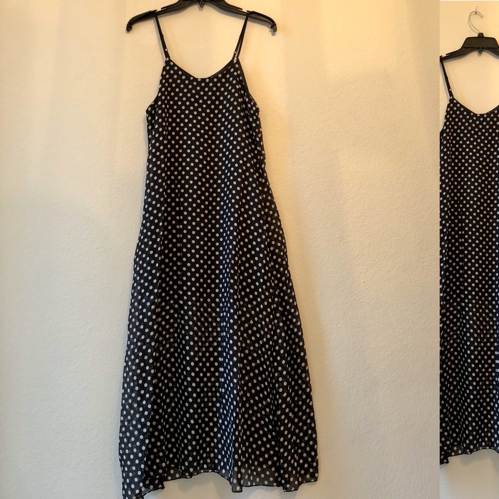 Unbranded black, polka-dot dress